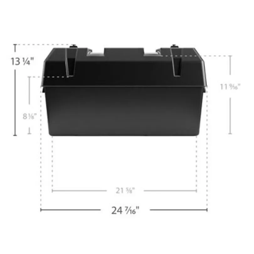 Battery Box - Double End-to-En